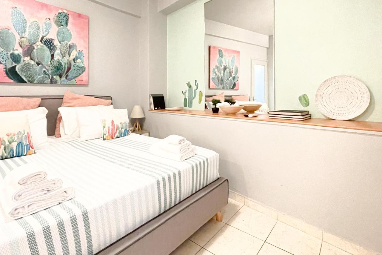 Cute 1Br Apt With Balcony In The Heart Of The City Atény Exteriér fotografie